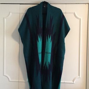 Turquoise Cloak/Wrap